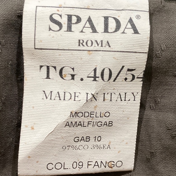 Spada Roma Italian Five Pocket Gabardine Trousers - Picture 11 of 12